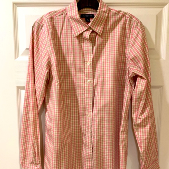 Lands End No Iron woman’s button down shirt